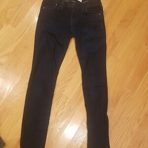 Abercrombie & Fitch Women's Dark Blue Skinny Jeans
